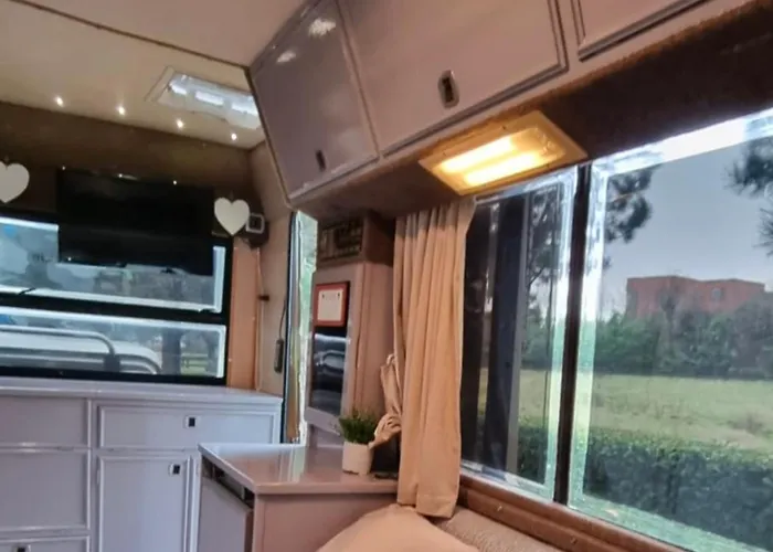 Retro Camper Hire Campsite Dublin